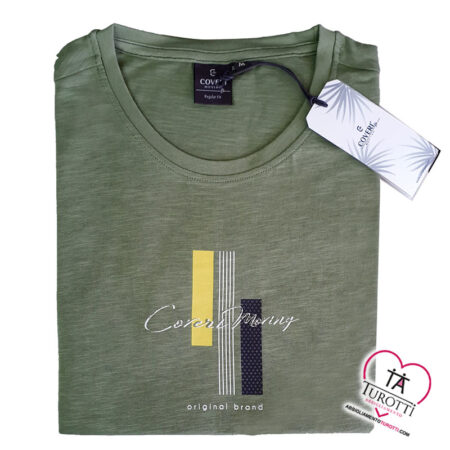Coveri Moving T Shirt  manica corta uomo cotone  art. TJ3832 - immagine 6