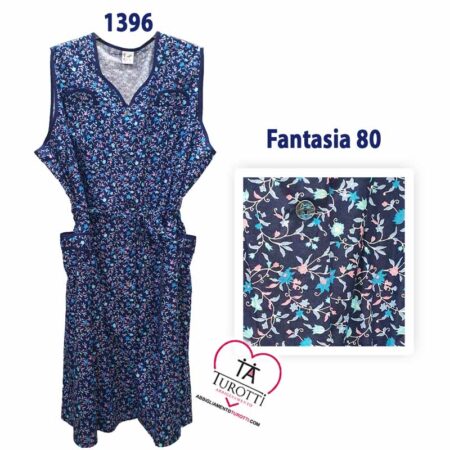 Vestaglietta da casa AERTRE per signora  disegno 1396 fantasie geometrico - immagine 9