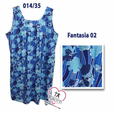 Vestaglietta da casa AERTRE per signora  disegno 014 35 fantasie varie - immagine 3