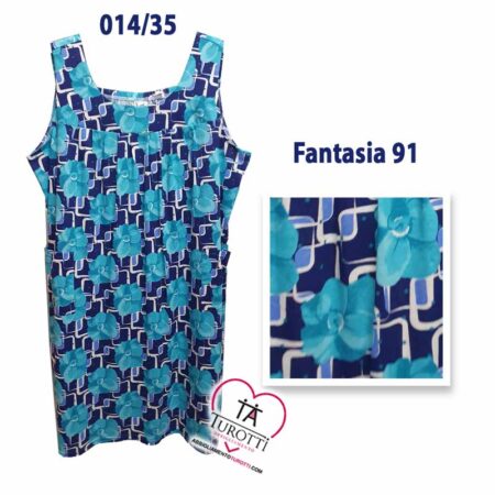 Vestaglietta da casa AERTRE per signora  disegno 014 35 fantasie varie - immagine 8