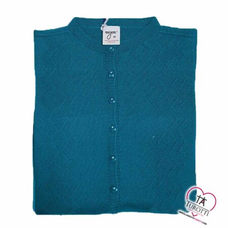 Cardigan donna Coreana Mejem bottoni MJ45 04 lana vergine - immagine 6