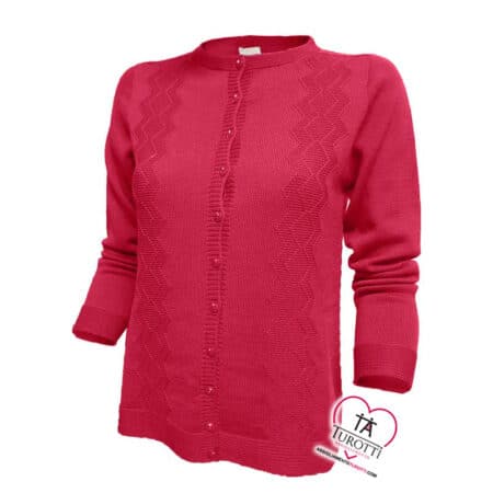Cardigan donna Coreana Mejem bottoni MJ45 04 lana vergine - immagine 4