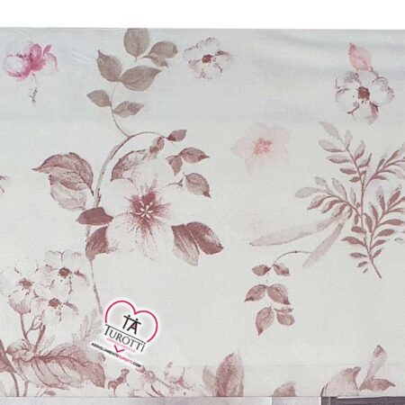 Carillo Home Completo Lenzuola LN1368 Eugene Singolo in cotone stampato fiori - immagine 4