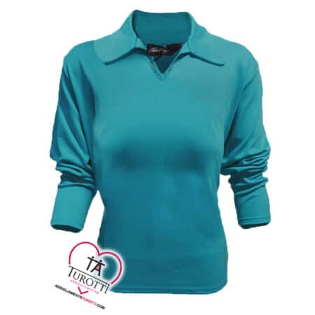 Maglia Polo Donna MAXI Perlarara 2200 nuova collezione 2024 - immagine 8
