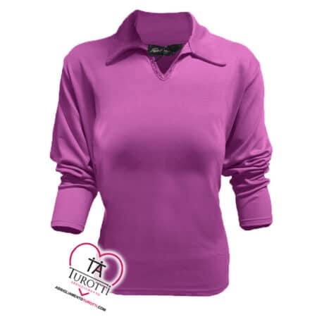 Maglia Polo Donna MAXI Perlarara 2200 nuova collezione 2024 - immagine 2