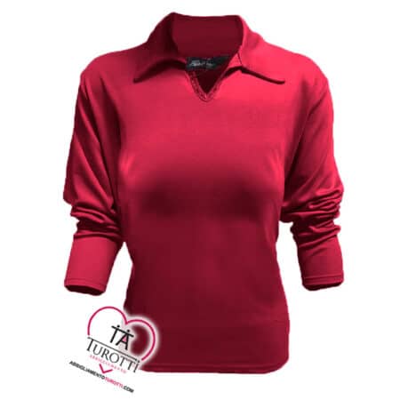 Maglia Polo Donna MAXI Perlarara 2200 nuova collezione 2024 - immagine 4
