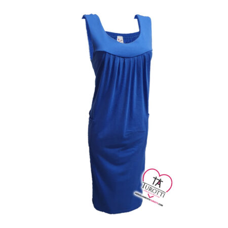 Prendisole spalla larga Aertre donna art 574 36 tinta unita - immagine 2