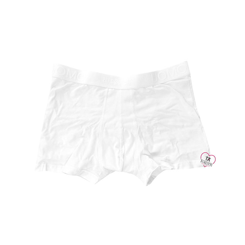Boxer uomo gamba corta bianco Zerodifetti 908 - immagine 3