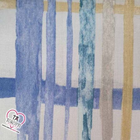 Completo Lenzuola Carillo Home LN1369 Rander Matrimoniale in cotone stampato quadrettato - immagine 3
