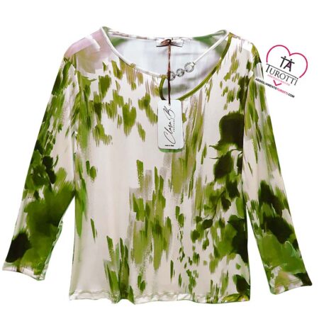 Maglia donna Clara B  art ma0715 girocollo - immagine 3
