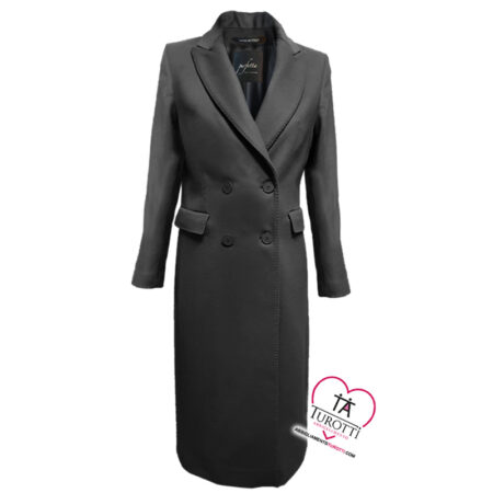 Cappotto Doppio petto Donna Fiordaliso Mirta 4000 Perfetta - immagine 4