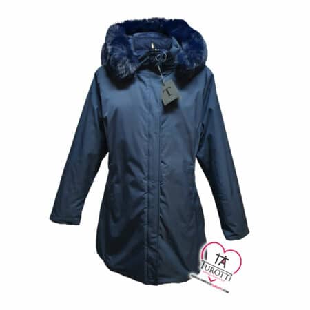 Giaccone Donna Talenti TB 534 351 Trapuntato con cappuccio con pelo - immagine 2