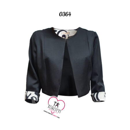 Completo Donna Bella Luxury abito smanicato e coprispalla 0363 0364 Donna Bella Luxury - immagine 4