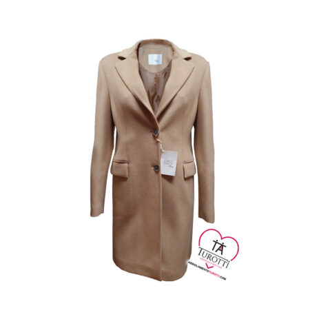 Cappotto Donna Carla Ponti 1446 L90 564 peso 550gr tinta unita - immagine 2