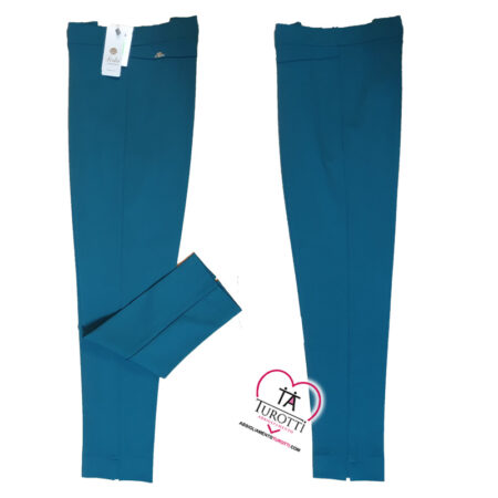 Pantalone donna Perla Oversize Ilaria 13 24604 tinta unita - immagine 3