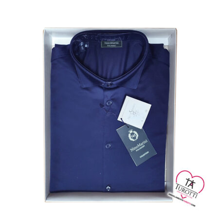 Nino Marini Polo Camicia uomo manica lunga filo scozia art 8S900 - immagine 4