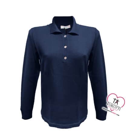 Maglia Polo Donna Koinè 5040 misto lana colori assortiti - immagine 2