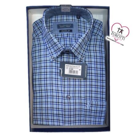 Camicie Uomo Sea Barrier in mussola New Dutton SC-30 fantasie a quadri - immagine 7
