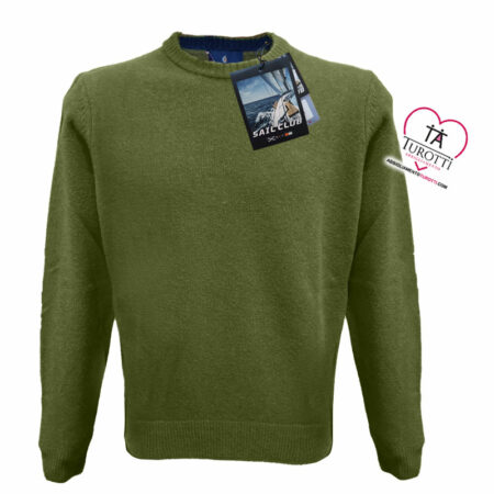 Maglione Uomo Sail Club girocollo U7500 tinta unita - immagine 4