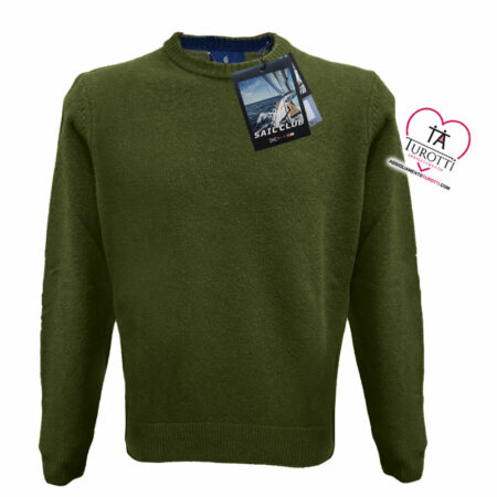 Maglione Uomo Sail Club girocollo U7500 tinta unita - immagine 3