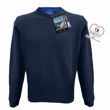 Maglione Uomo Sail Club girocollo U7500 tinta unita - immagine 2