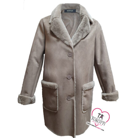Montone Donna Elena Dracula con pelliccia ecologica - immagine 3