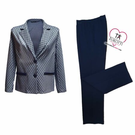 Tailleur Giacca Pantalone Elena art Clava - immagine 4