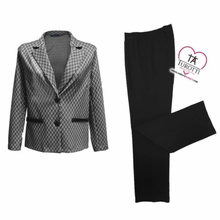 Tailleur Giacca Pantalone Elena art Clava - immagine 5