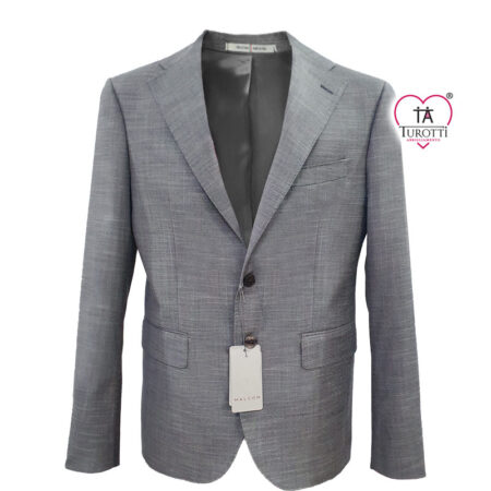 Abito uomo 2 pezzi giacca e pantalone Malcom WW275E Modello F231 drop 7 - immagine 2