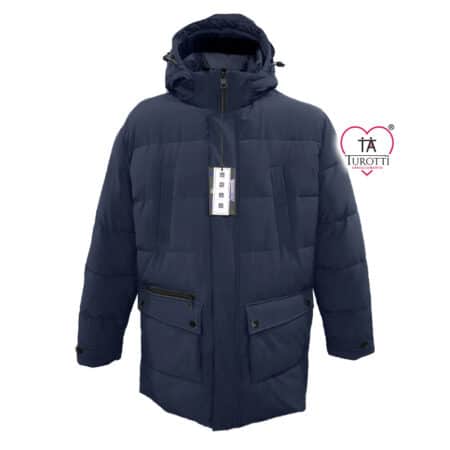 Giubbino uomo SEA BARRIER SPORT Teod 97L Trapuntato Imbottito con cappuccio - immagine 3