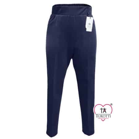 Pantalone Donna Perla Oversize 13 2550 Ilaria Tinta Unita - immagine 2