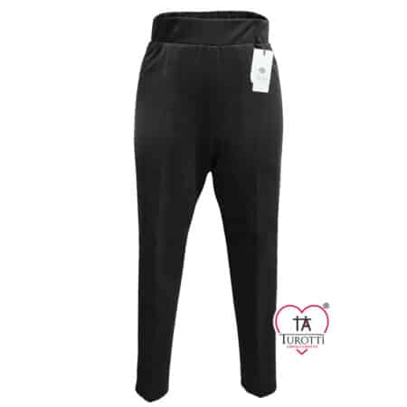 Pantalone Donna Perla Oversize 13 2550 Ilaria Tinta Unita - immagine 4