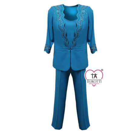 Completo pantalone LDV donna 3 pezzi TP711 - immagine 2
