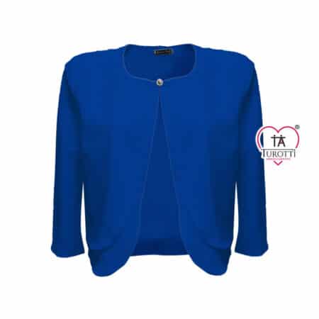 Bolero Coprispalle Lady&Lady Donna E23195 Tinta unita - immagine 4