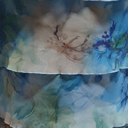 Abito balze Perla Oversize Tiziana donna in tinta unita a mezza manica - immagine 4