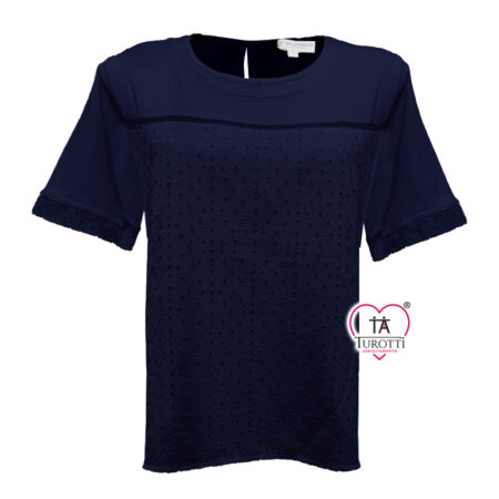 Maglia Donna CARLA FERRONI girocollo mezza manica art 22175 - immagine 3
