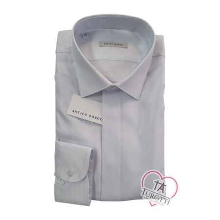 Camicia elegante Antico Borgo art 8900 10G mod TB84 D0 120 Polso predisposto Gemelli - immagine 3