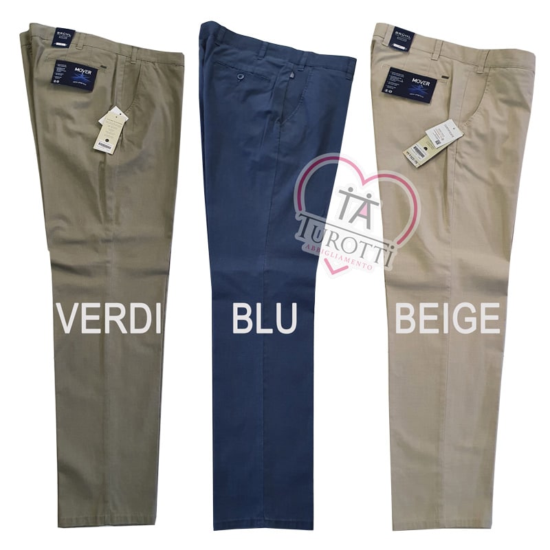 pantaloni chino Bruhll London estivi leggeri 186210