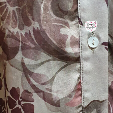 Camicia Donna GIADA RUBINO AI1462 fiori - immagine 2