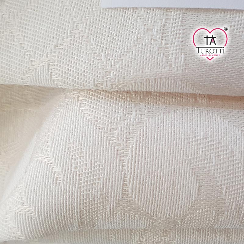 tovaglia quadrata in Fiandra 260x260 cm 14 tovaglioli 50×50 cm per ristorazione e catering - immagine 3