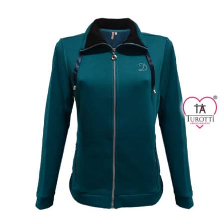 Tuta Donna Invernale CAMPAGNOLO DYNAMIC F.LLI, In Pile, Con Giacca Aperta E Zip Frontale