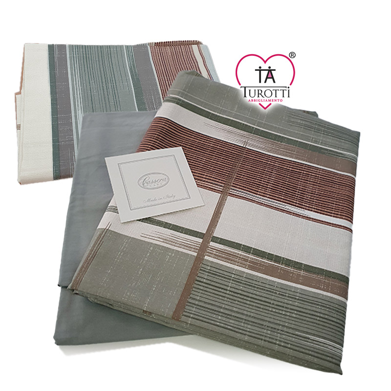 Completo Letto Singolo CASSERA CASA cotone ART 9632