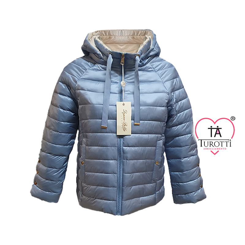 Giubbino da Donna trapuntato leggero Donna Bella Luxury 10854 con cappuccio - immagine 3
