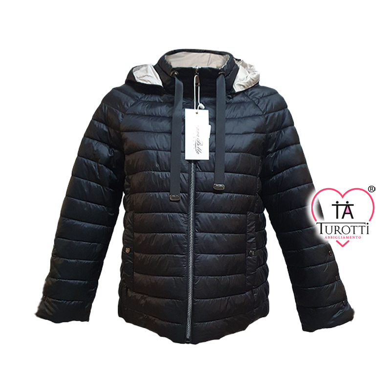 Giubbino da Donna trapuntato leggero Donna Bella Luxury 10854 con cappuccio - immagine 4