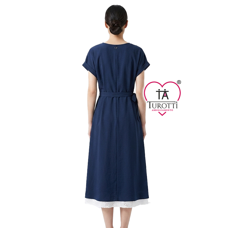 Abito girocollo Carla Ferroni donna art 70348 - immagine 2