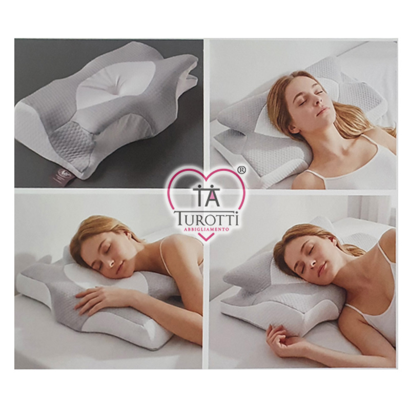 Guanciale Memory Abbraccio Demaflex Cuscino Ergonomico e Anticervicale - immagine 3
