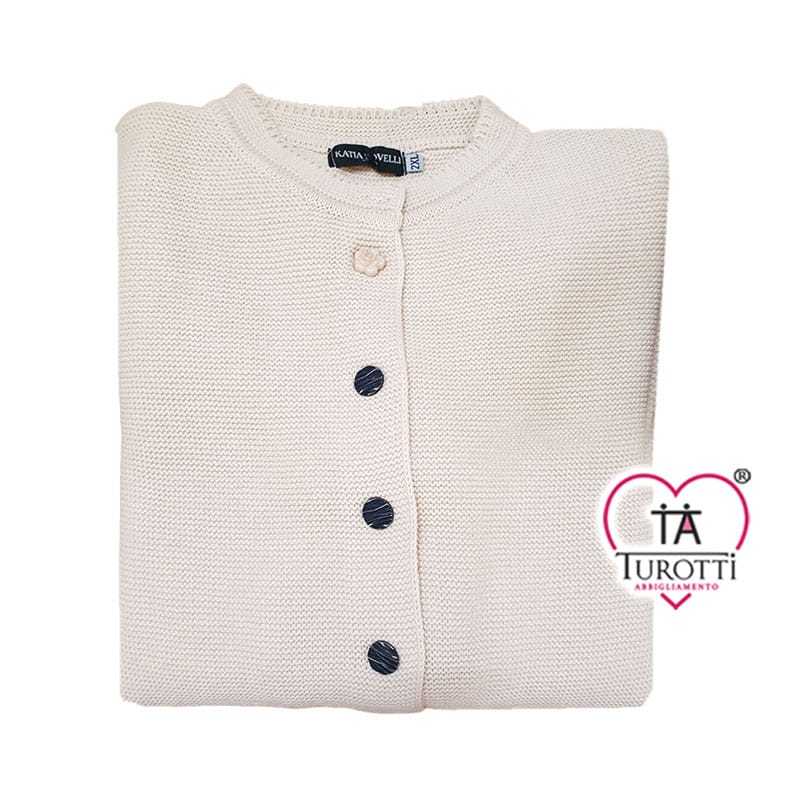 Cardigan Collo alla Coreana Elegante Donna con Katia Novelli Articolo 150 - immagine 7