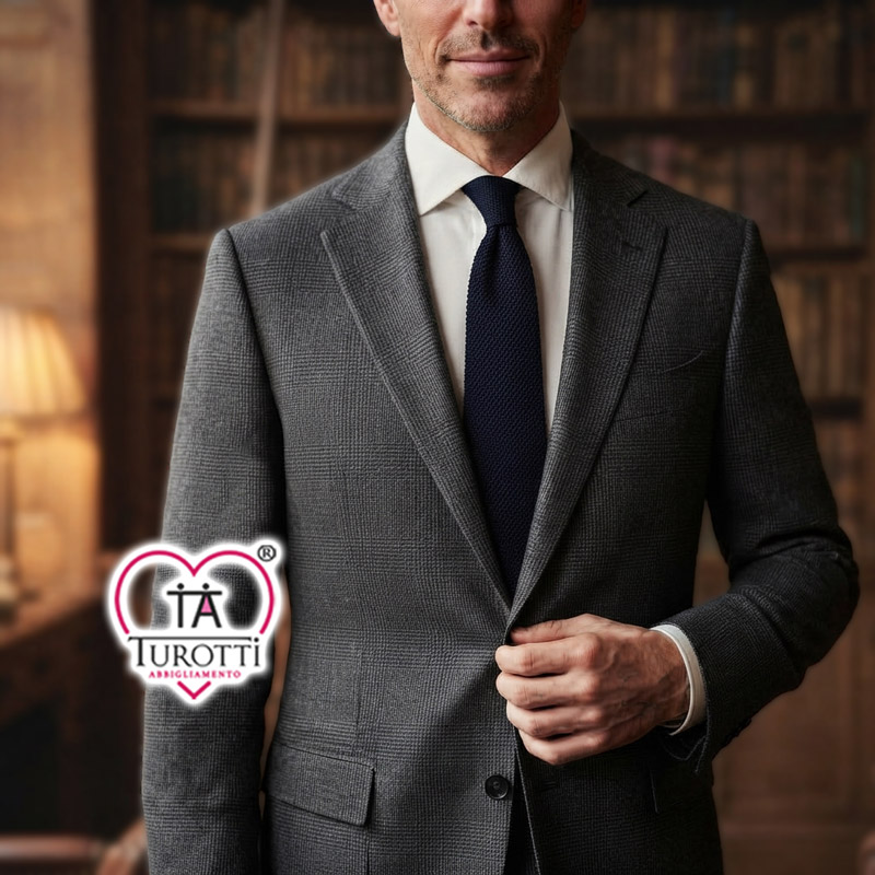 Abito Elegante drop 7 da uomo due pezzi articolo 6003 Modello Tevere MHI - immagine 3