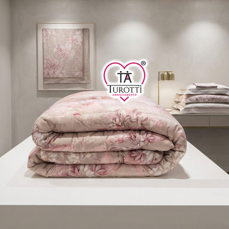 Trapunta Matrimoniale Velluto Carillo Home Perla Variante 201 malva - immagine 3