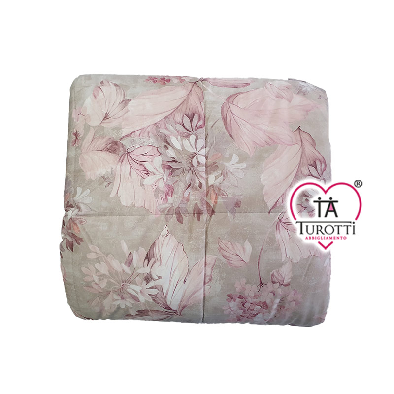 Trapunta Matrimoniale Velluto Carillo Home Perla Variante 201 malva - immagine 2